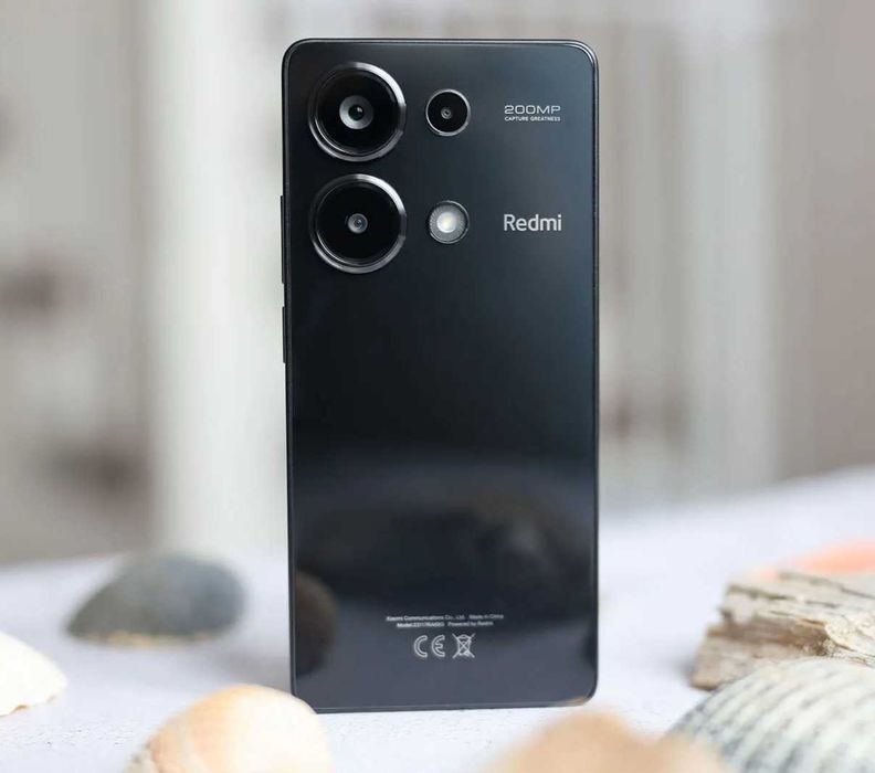 Нов Xiaomi Redmi Note 13 Pro, 8GB RAM, 256GB, Android 15, черен цвят