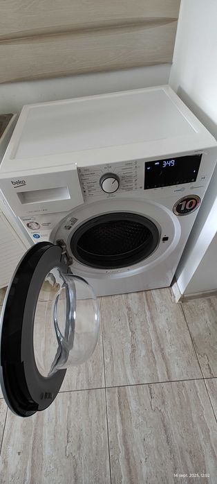 Masina de spalat rufe Beko,inverter,8 kg,1400 rpm,wifi,15programe