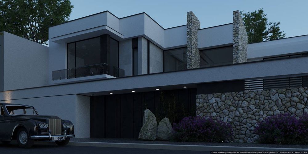 Продается шикарный дом на чайхане салом в стиле хай-тэк