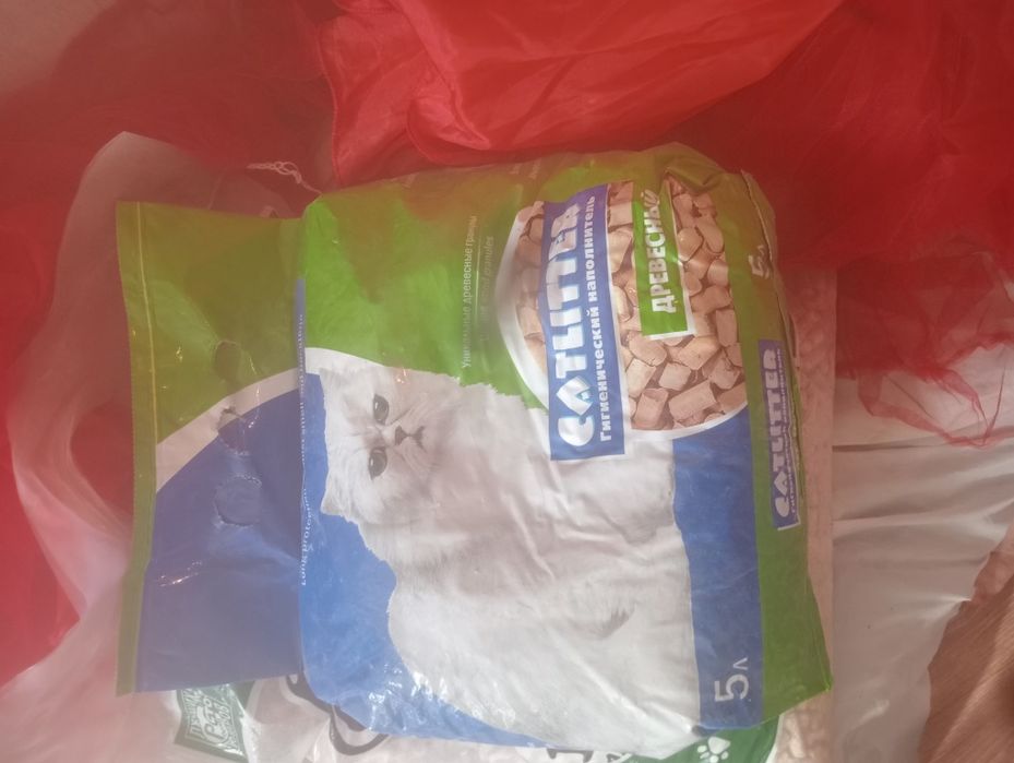 наполнитель для кошачьего туалета