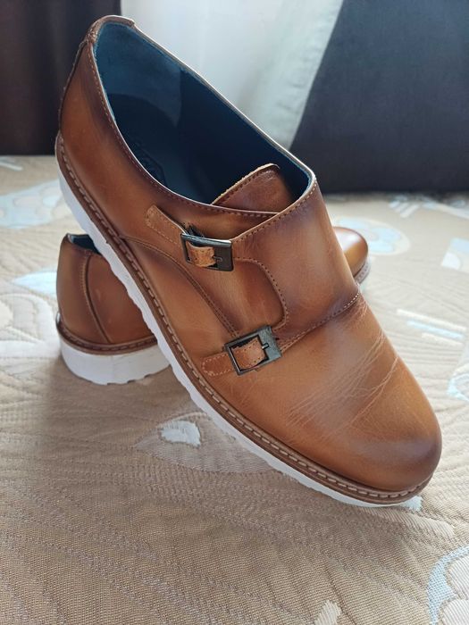 Дамски кафяви обувки