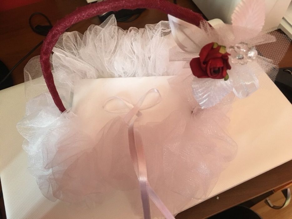 Сватбена кошничка за халки