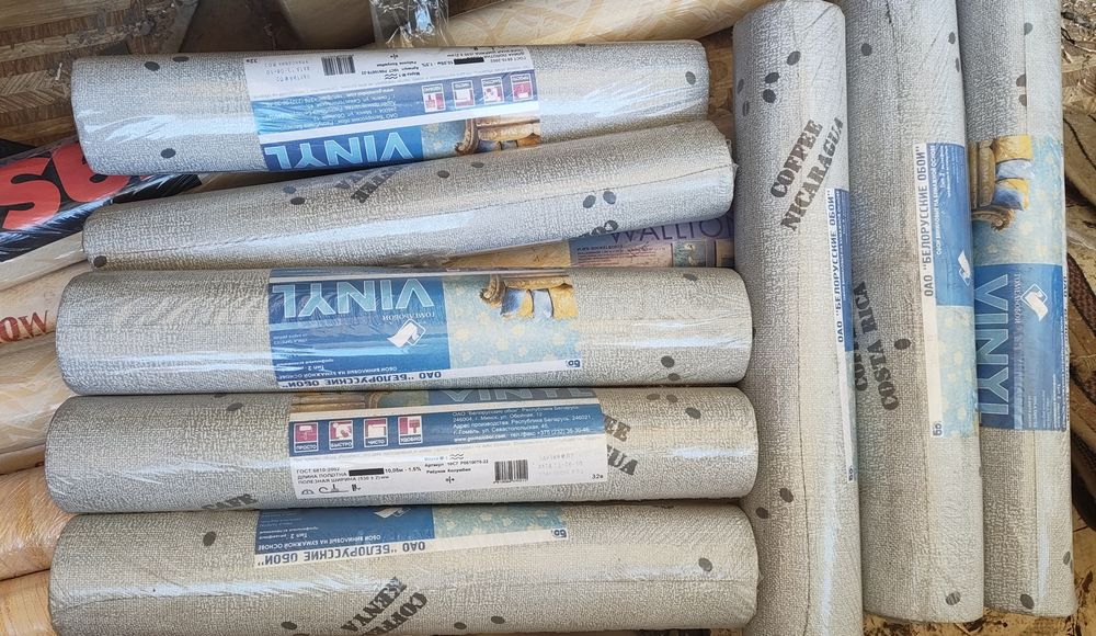 Продам новые обои рулонами