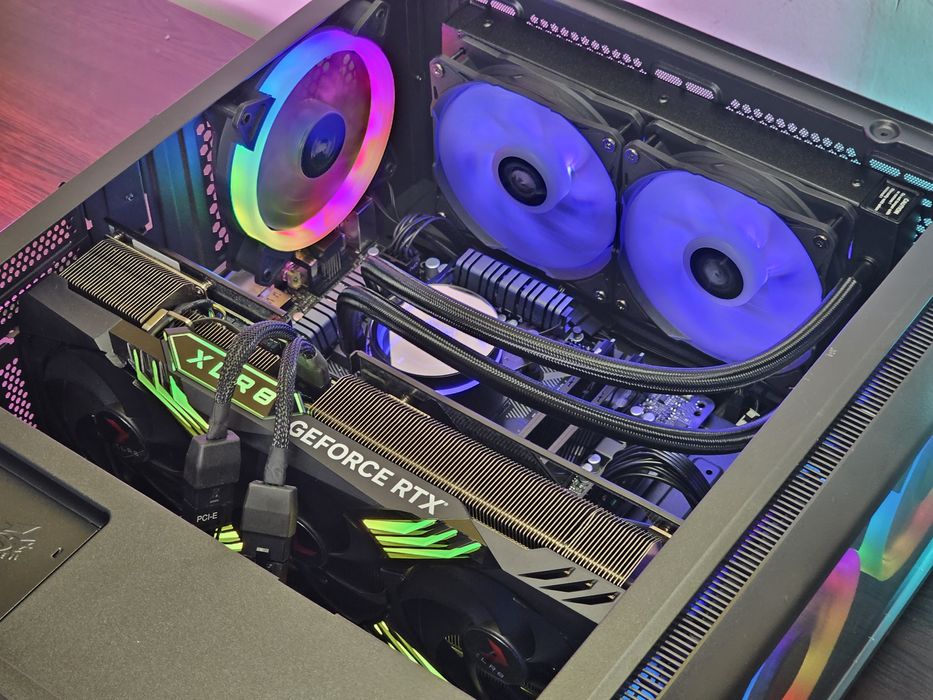 RTX 5060/Ryzen 7-5700X/RAM 32GB/SSD 1TB/Водно/Чисто Нов+Гаранция