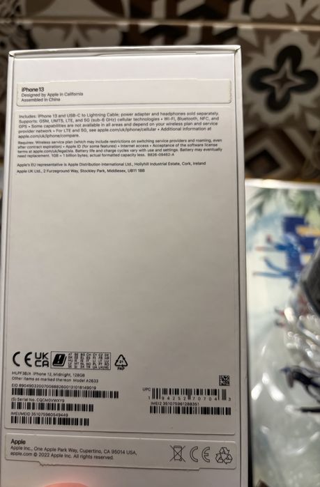 Iphone 13, 128gb, midnight