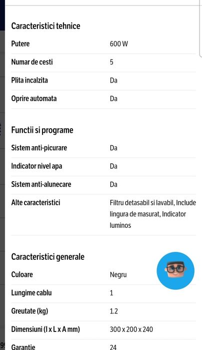 Cafetiera noua Delonghi