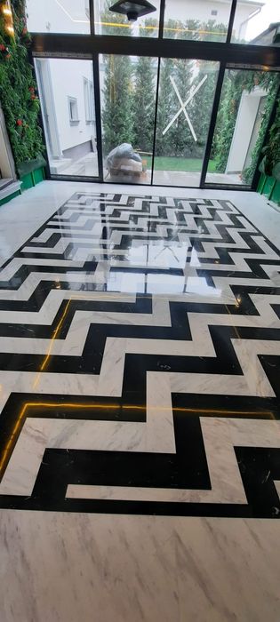 Șlefuire și lustruire marmura granit travertin si mozaic