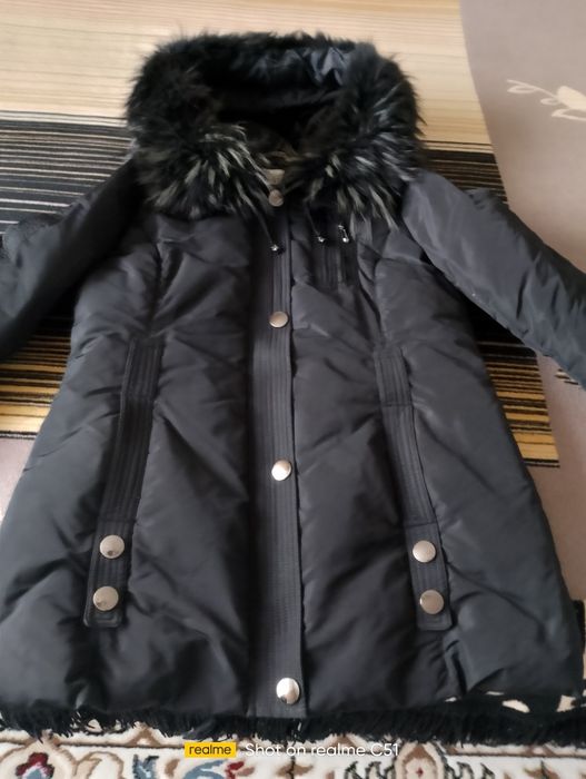 Пуховик зимний теплый
