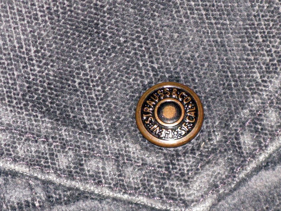 Geaca de blugi imblanita originala Levi`s - Marimea S