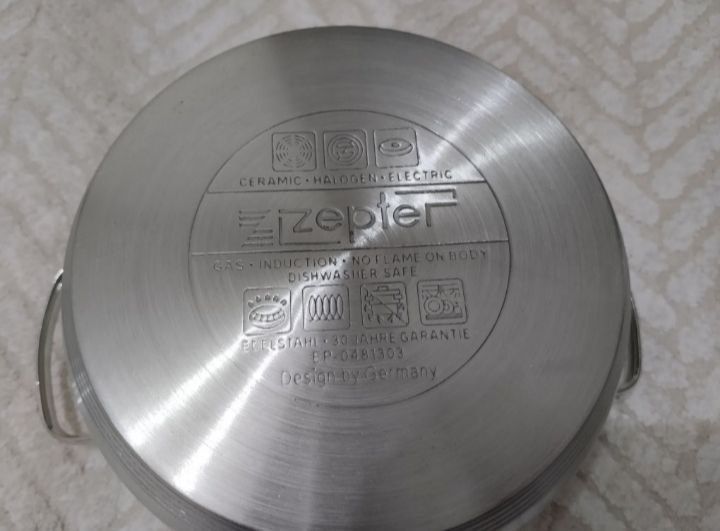 Катрюли из нержавейки фирмы Zepter