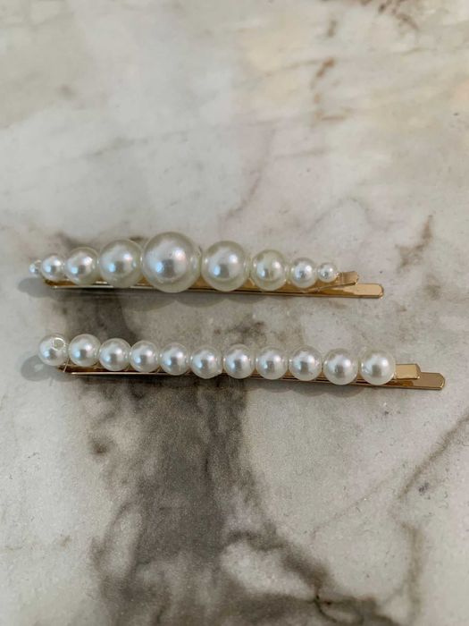 Фиби за коса с перлички