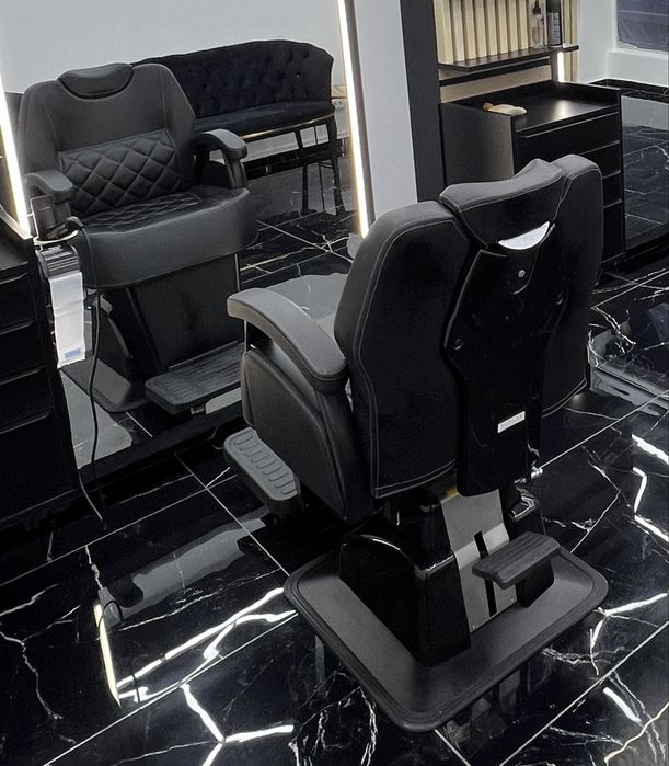 Scaun frizerie Alpeda Hercule Black Edition A