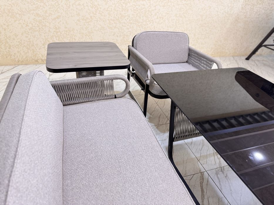 AROM  ’dan sifatli va zamonaviy bog‘ mebellari to‘liq to‘plam holida!