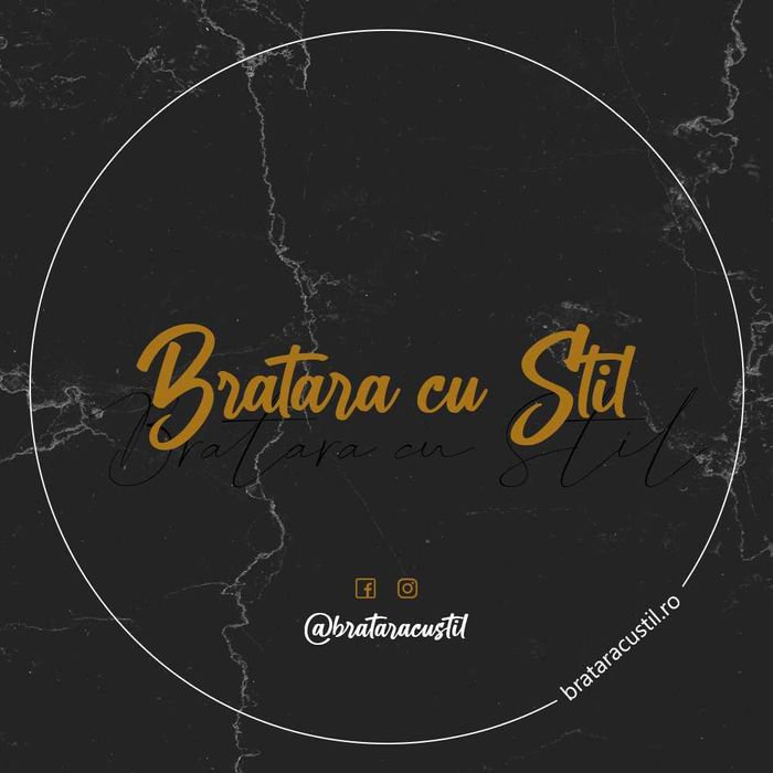 Bratara din argint placata cu aur - ambalaj cadou si transport inclus