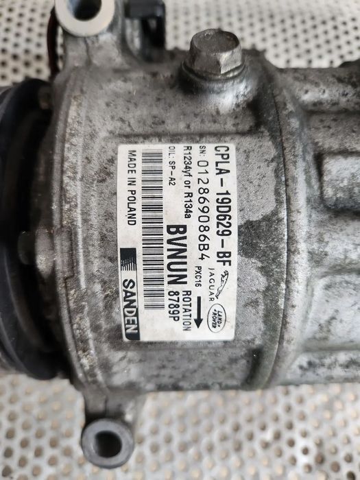 Compresor Clima Ac Range Rover Evoque Velar Land Rover Discovery Sport Jaguar XE XF F Pace 2.0 204