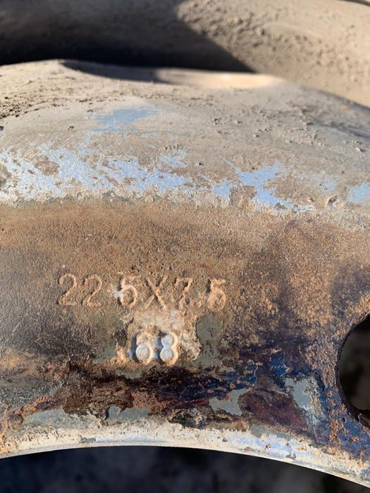 Диски 22.5*7,5 Shacman ,7 шт