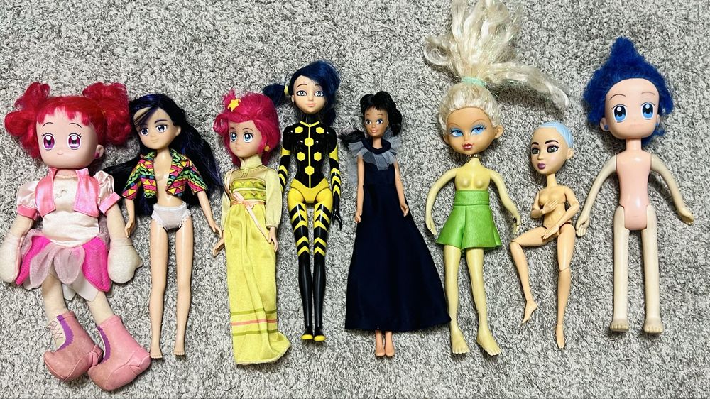 Barbie Monster high Clopo Moana Doremi Lol,Sindi