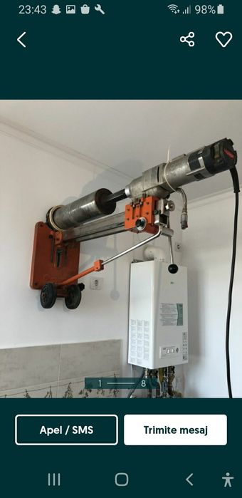 Găuri pt hota,centrale aerisiri.