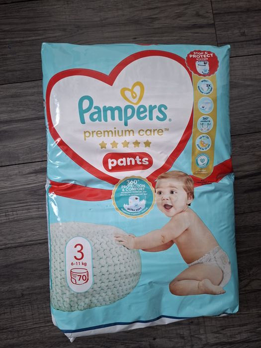 Pampers Premium Care Pants, marime 3, 70 buc