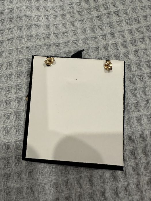 Комплект сребърни обеци с колие от котешко око