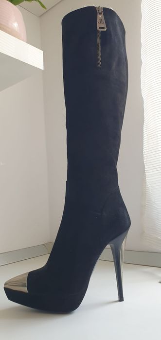 Cizme Loriblu negre 37 piele naturala int+ext