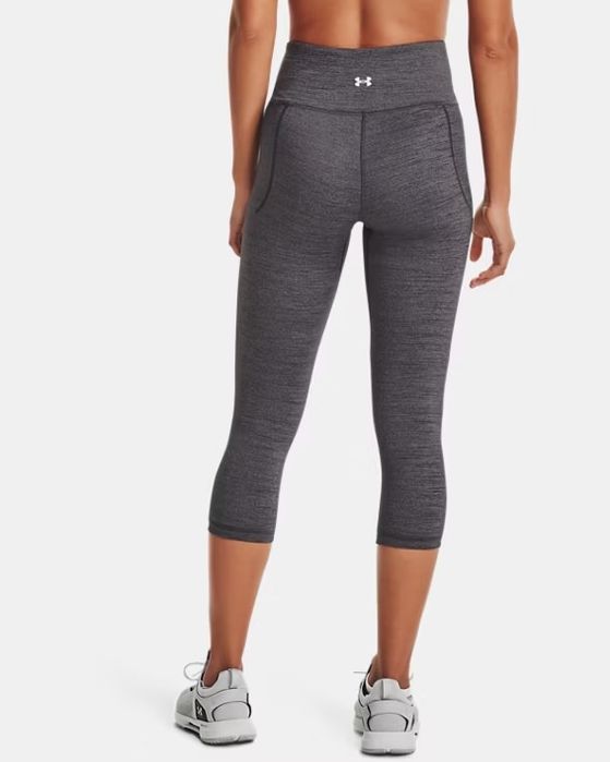 клин UNDER ARMOUR Women's UA Meridian Heather Crop LEGGINGS GRAY 1356379-001