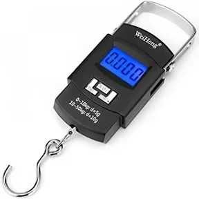 Cantar electronicportabil,greutate maxima 50kg cu afisaj iluminat,nou