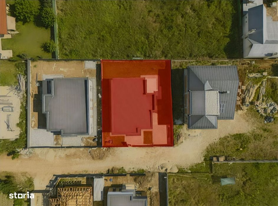 Casa de vanzare, 4 camere,500 mp teren, Balotesti - direct dezvoltator