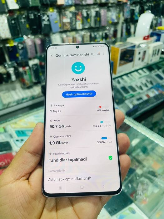 Galaxy A82 5G
Holati ko‘rinar koprinmas palasa bor lekin 8 oy boldi h