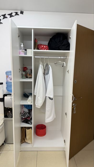 Шкаф для офиса белый цвет