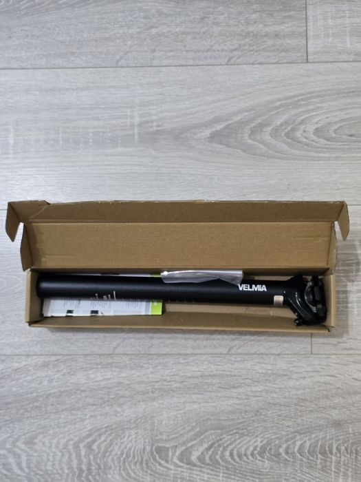 Tija de șa VELMIA aluminiu 27.2–31.6 mm – pentru MTB, trekking, e-bike