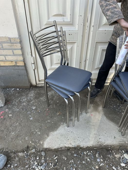 Стол и Стул из нержавекий САМАРКАНД