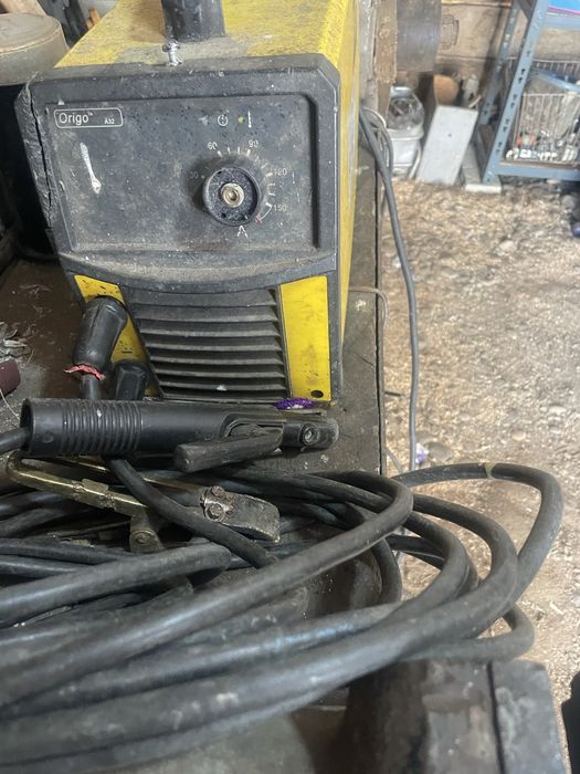 Aparat sudură Esab origoarc 150i invertor,sudează  inox ,fontă,aluminu,bazic etc