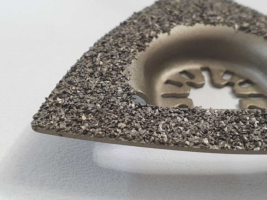 2 бр. шлифовъчна плоча за мултитул, 80 мм, карбид, RAIDER 155607