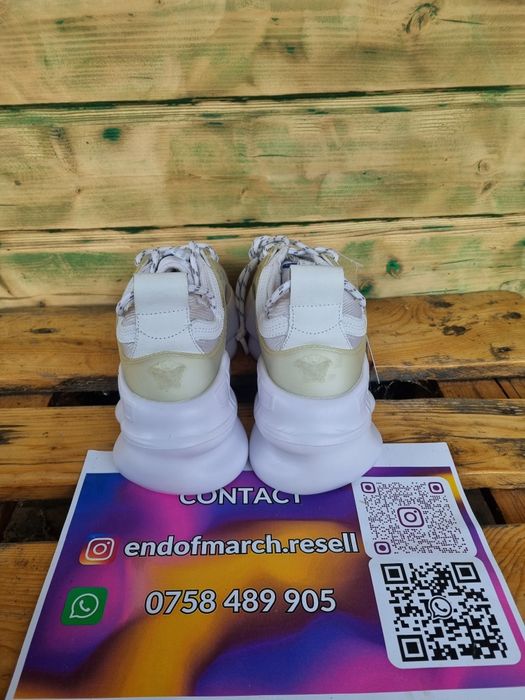 Versace Chain Reaction alb albastru (mărimi: 43,44,45)