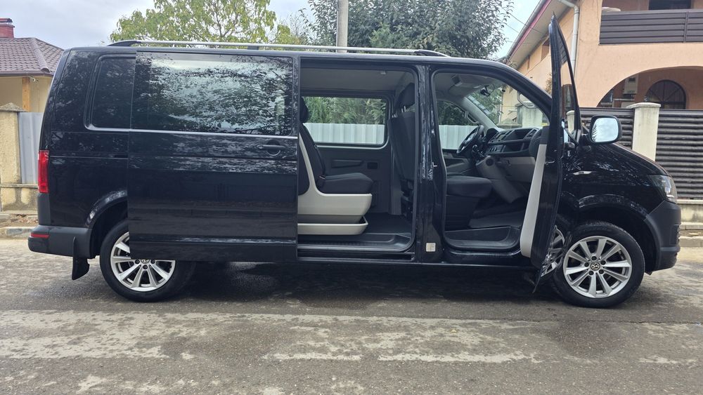 Volkswagen Transporter T6 2.0 An 2017 * 6 Locuri Dublu Cabina * Cutie Manuala * 150 CP * Euro 6 * Extralung