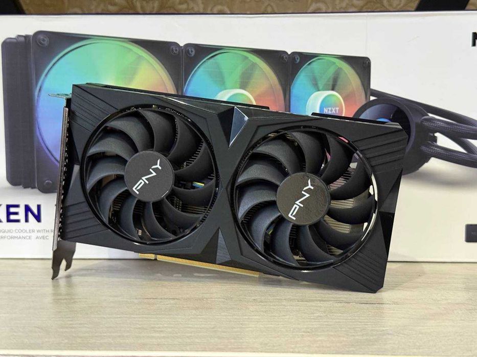 PNY RTX4060 8GB 128BIT GDDR6 Не Греется, Не Шумит, Пломба Есть