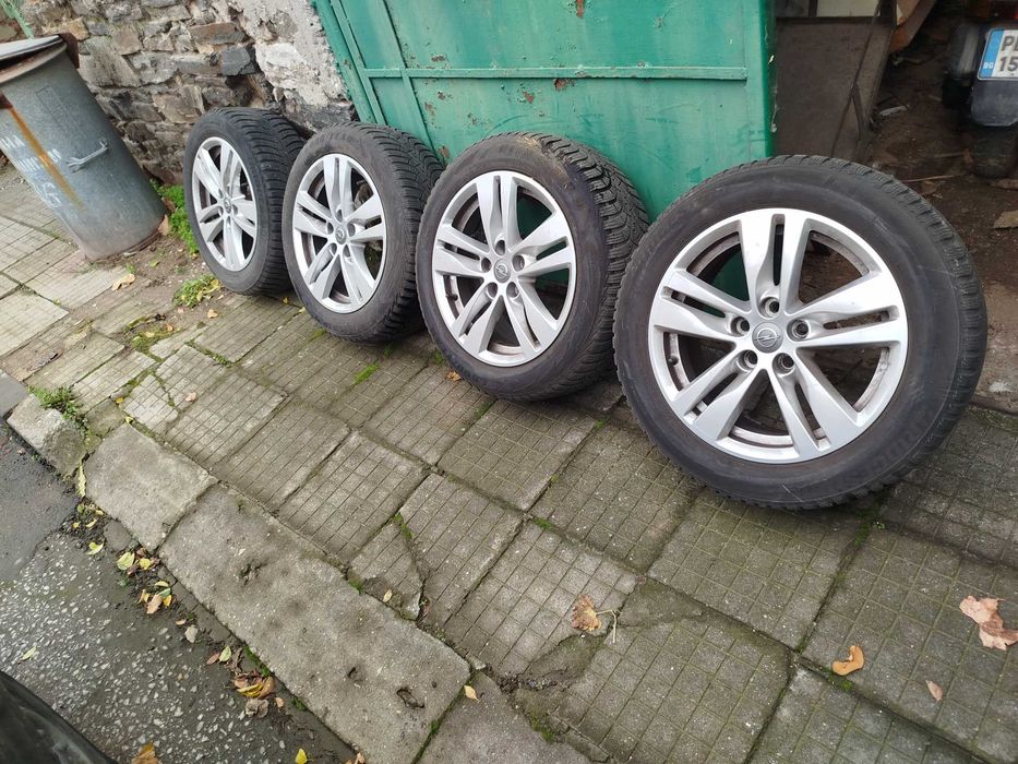 гуми с джанти алуминиеви 205/55/16 за опел астра К