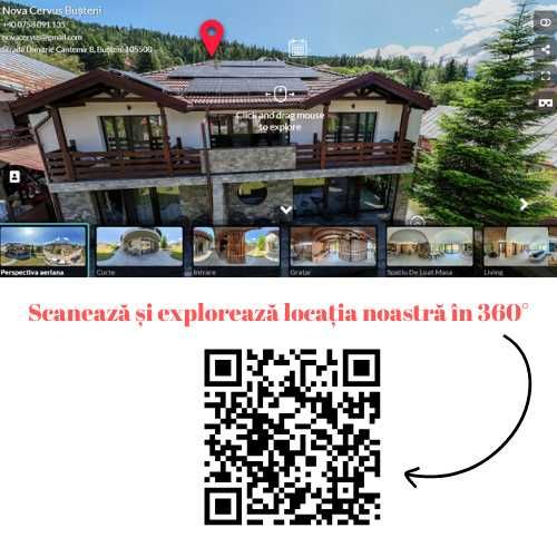 Vilă premium de închiriat integral in Busteni - Nova Cervus