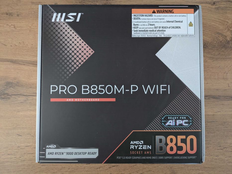 Материнская плата MSI PRO B850M-P WiFi