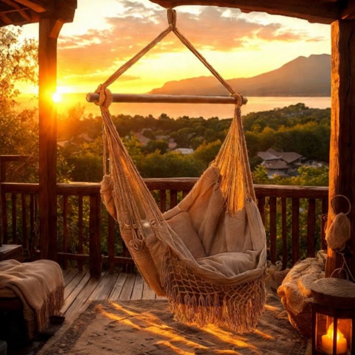 Люлка  хамак в Бразилски Бохо стил