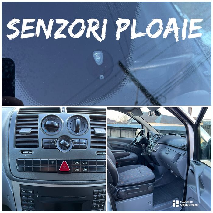 Mercedes vito 5+1 locuri+ loc de marfă.CARDANUL NOU.cu aer conditionat
