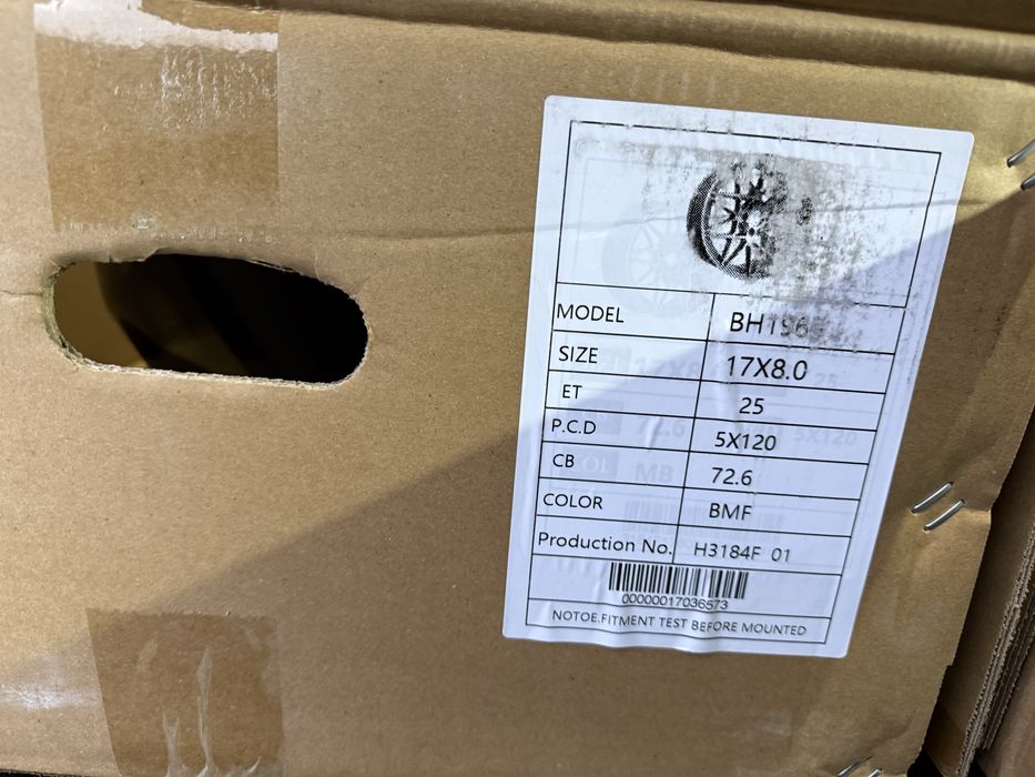 Jante aliaj noi BMW SERIA3 Seria4 Seria5 - 5x120 R17