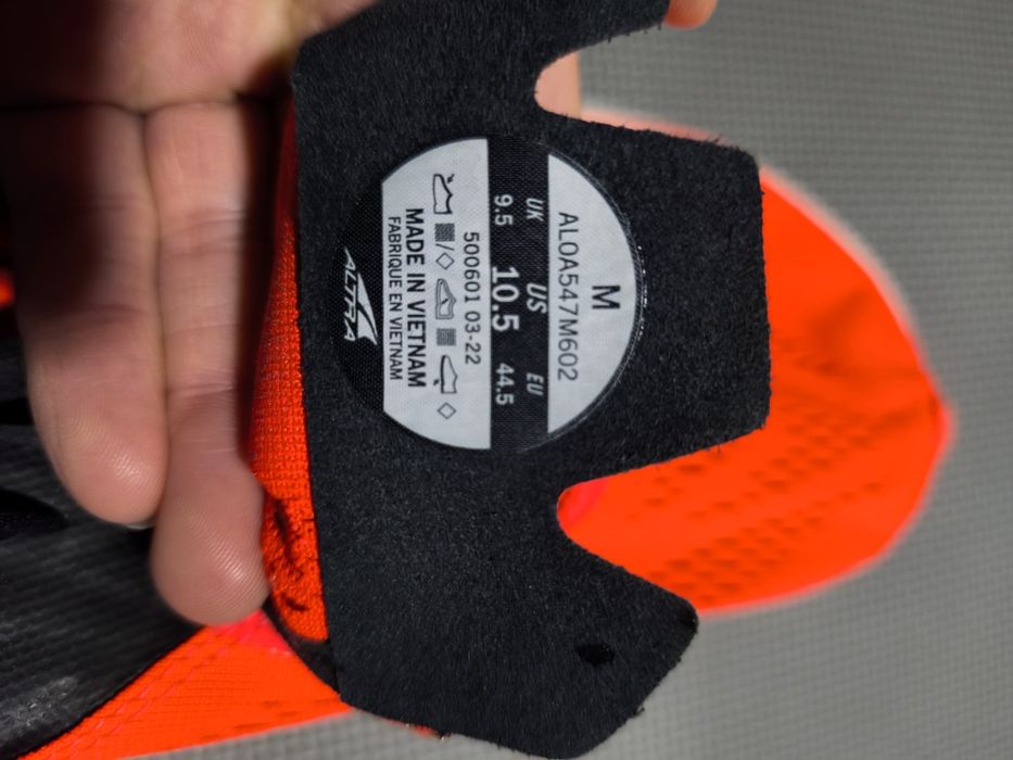 Adidasi Altra Vanish Carbon nr. 44.5