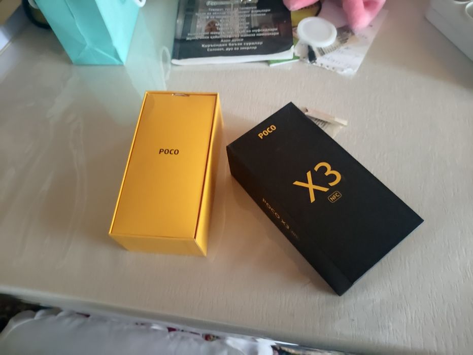 Poco x3 nfc 6+1/64 sotiladi ideal