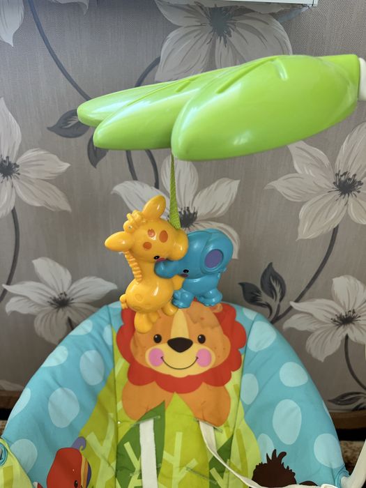 Шезлонг/ел.люлка Fisher Price