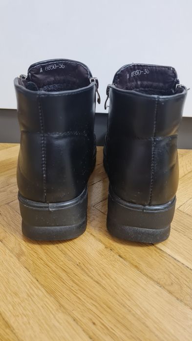 Ghete din piele naturala imblanite 36