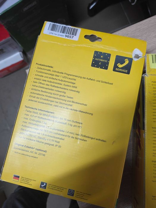 Sistem de rulouri mini Schellenberg electric