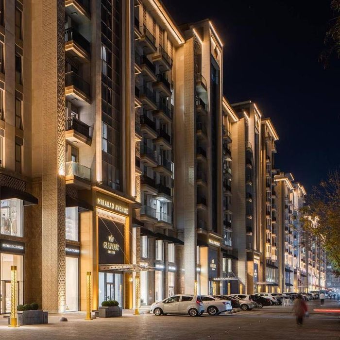 Mirabad Avenue Продается 2 комнатная квартира коробка Гостиница Россия