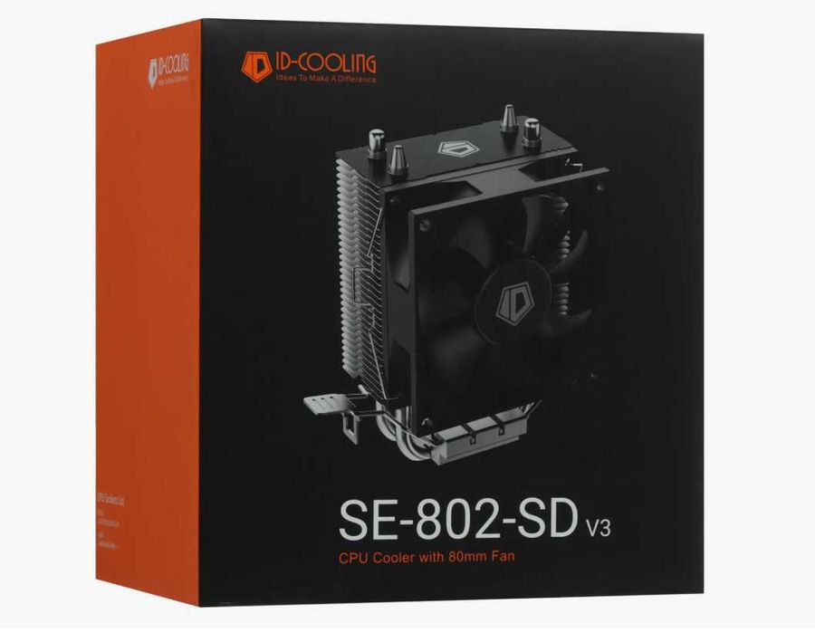 Intel va AMD protsessorlar uchun ID Cooling SE-802-SD V3 kuler